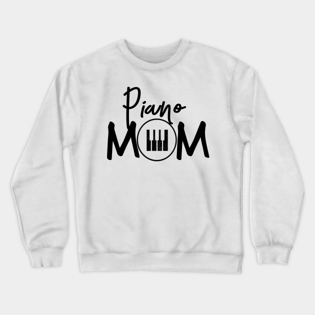 Marching Band - Funny Piano Mom Gift Crewneck Sweatshirt by DnB